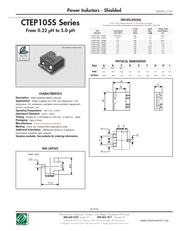 CTEP105S