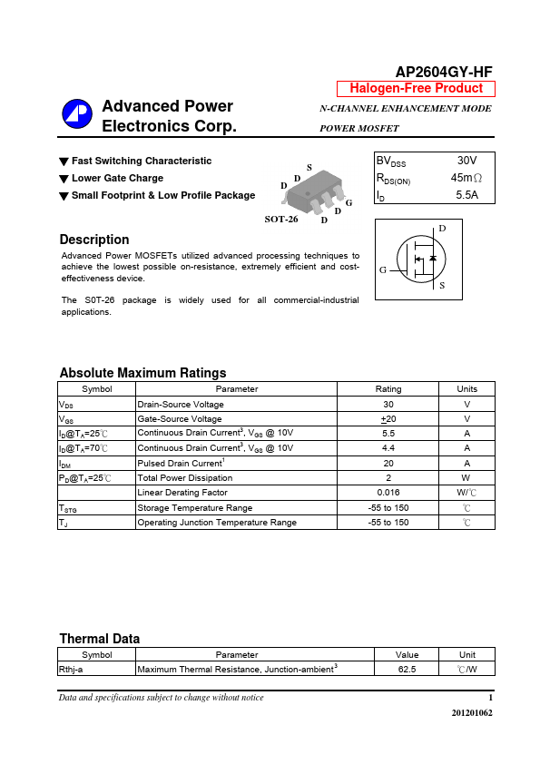 AP2604GY-HF