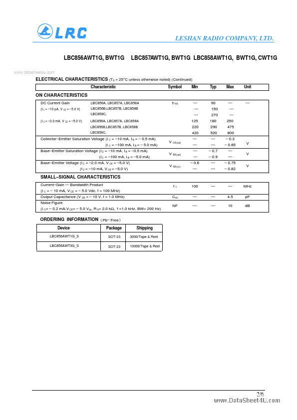 LBC858BWT1G