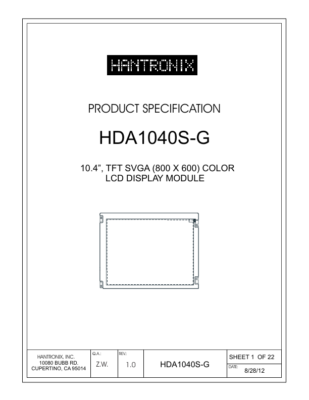 HDA1040S-G