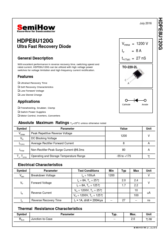 HDPE8U120G