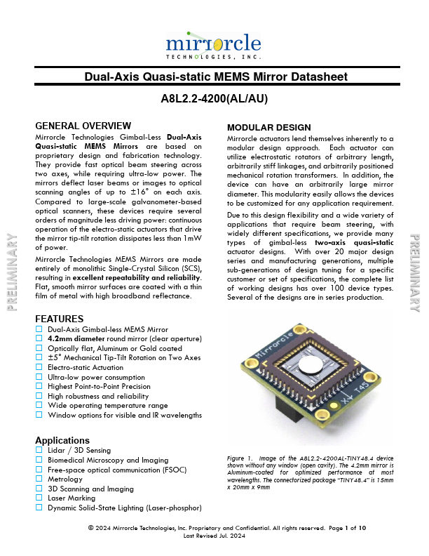 A8L2.2-4200 Datasheet Preview