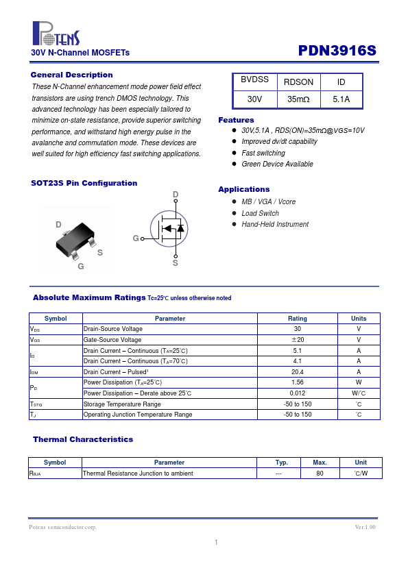 PDN3916S