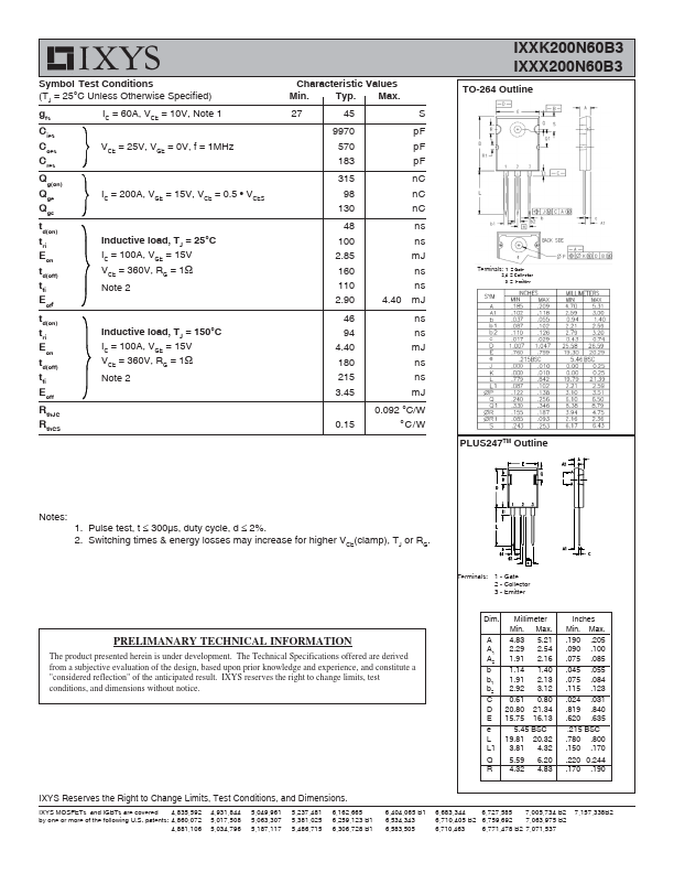 IXXK200N60B3