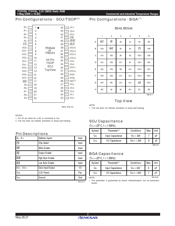 IDT71V416L