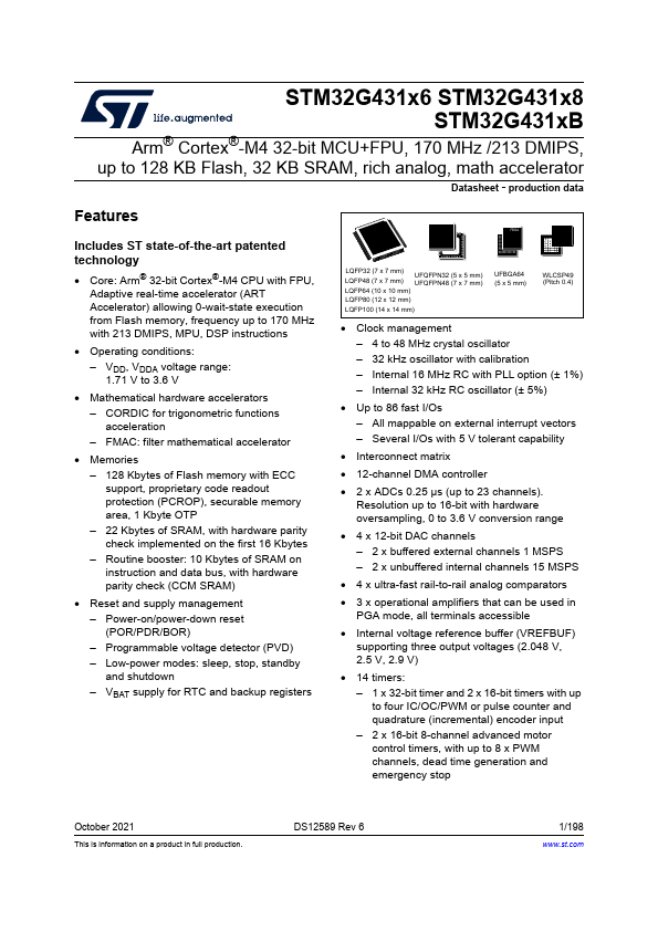 STM32G431C6