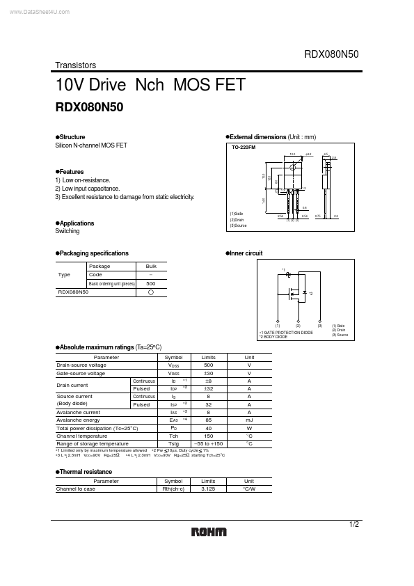 RDX080N50