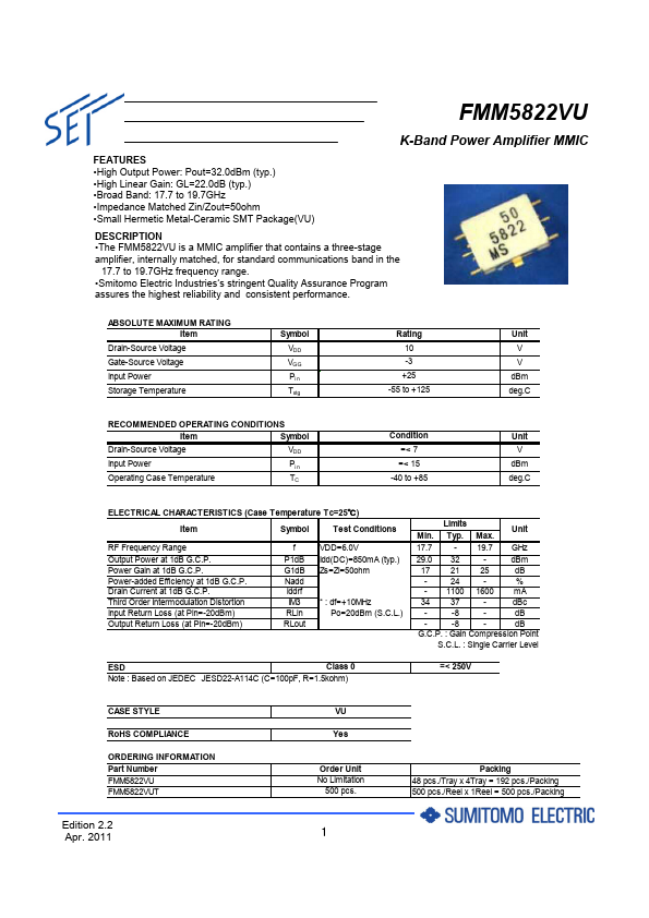 FMM5822VUT