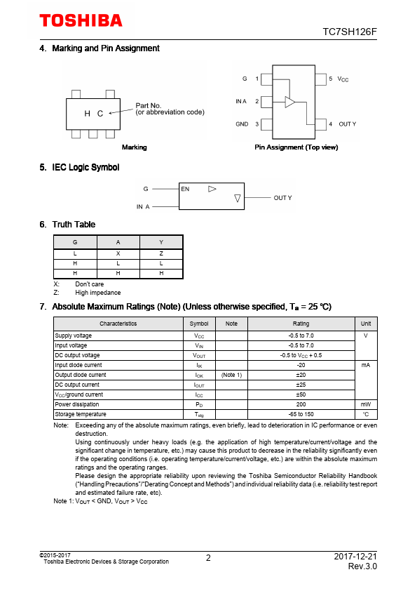 TC7SH126F