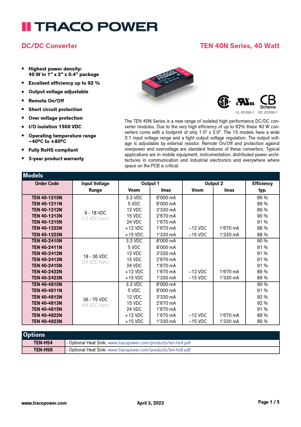 TEN40-4813N