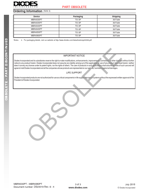 MBR4045PT