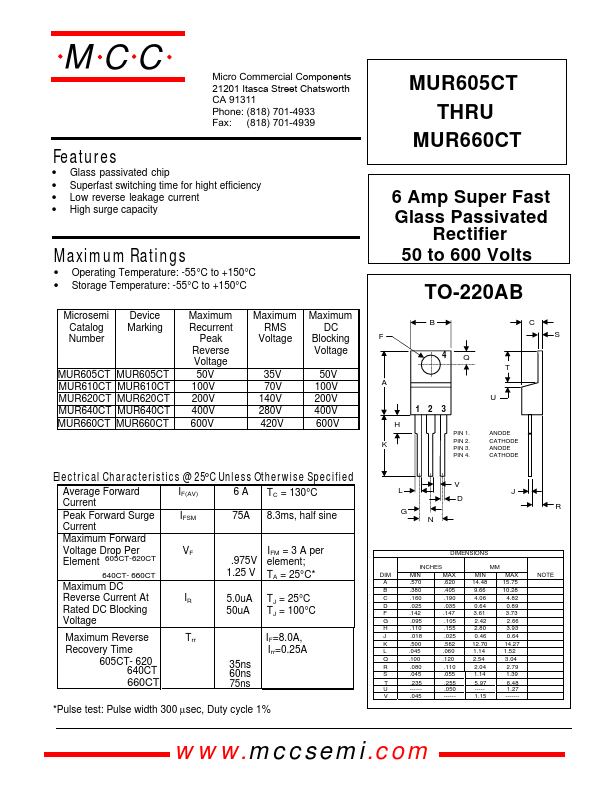 MUR640CT