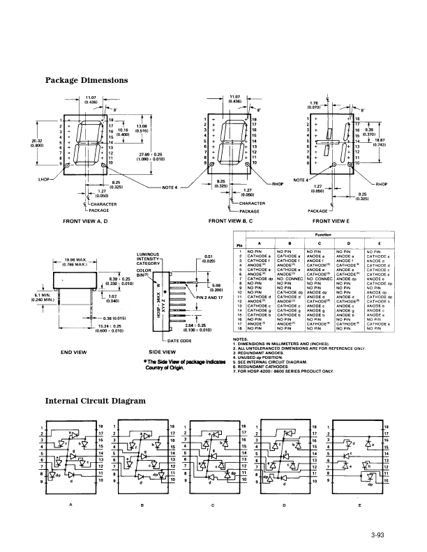 HDSP-N155