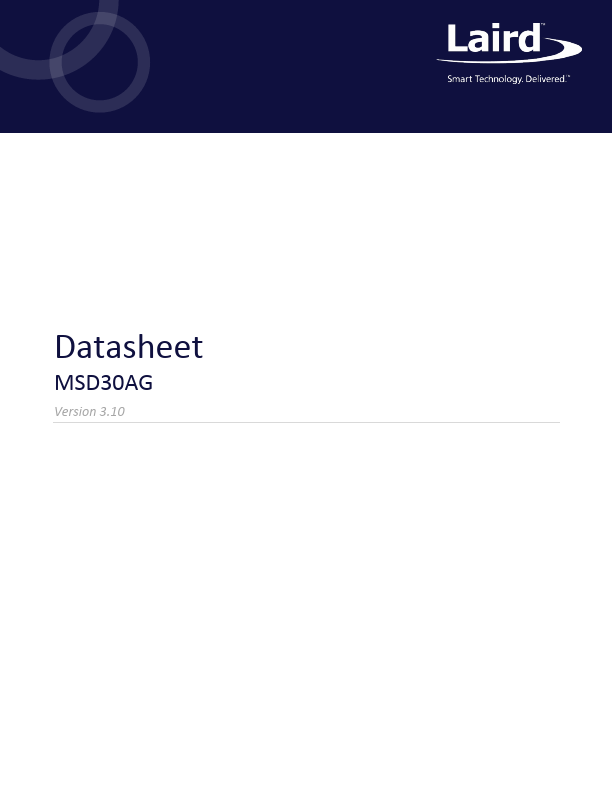 MSD30AG Datasheet Preview