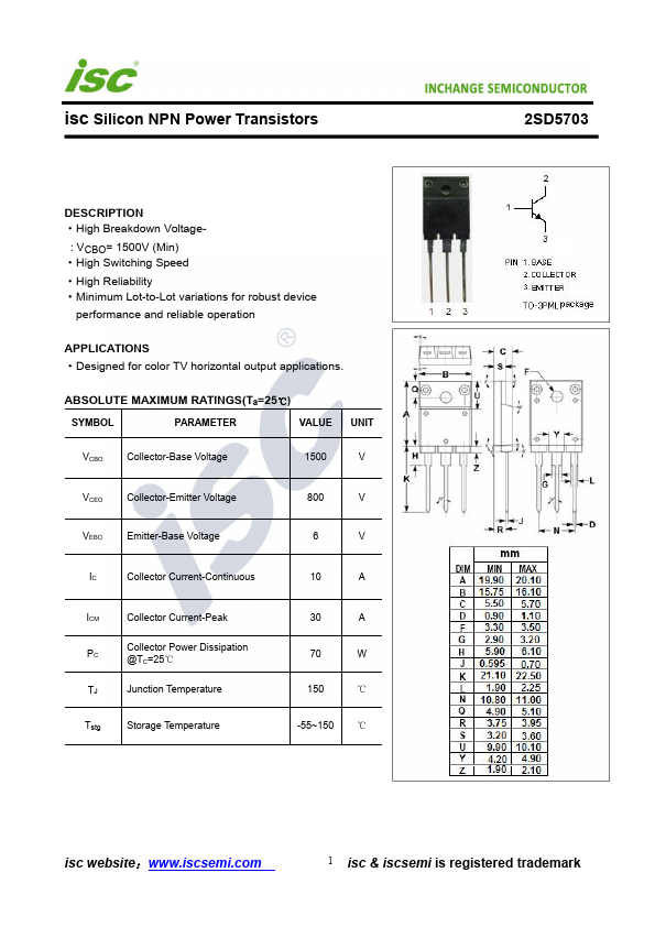 2SD5703