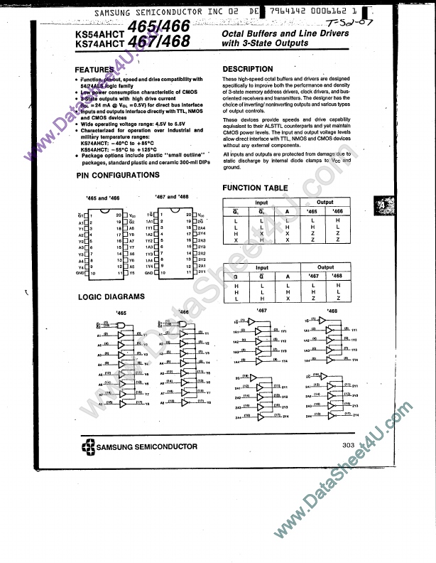 KS74AHCT465