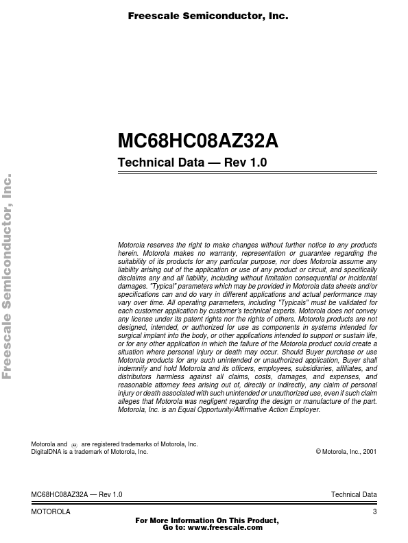 MC68HC08AZ32A