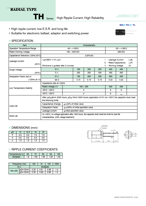 THP100M2CG16