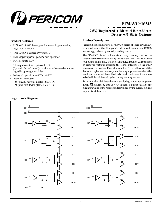 PI74AVC+16345A