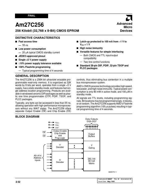 AMD27C256