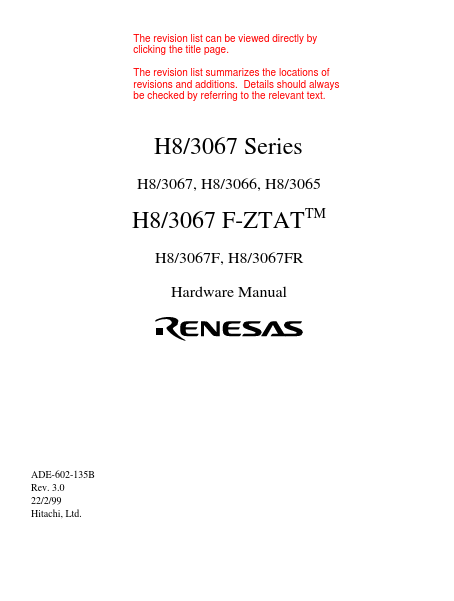 HD64F3067