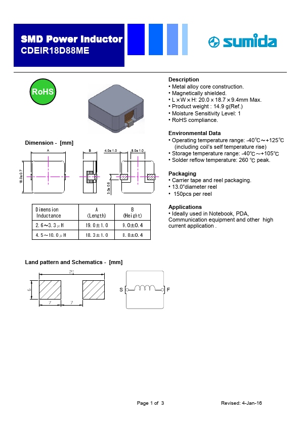 CDEIR18D88MENP-6R8MC