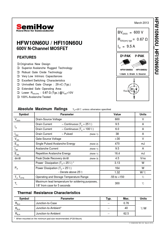 HFW10N60U