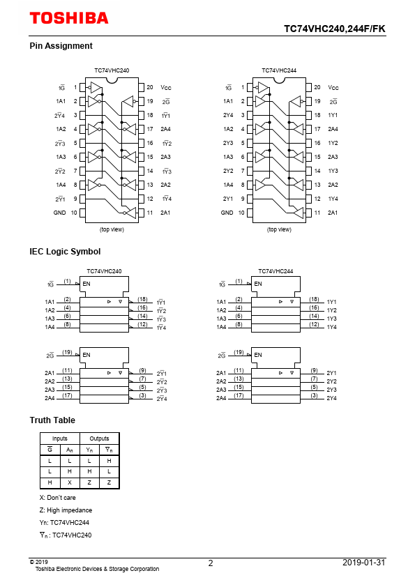 TC74VHC240F