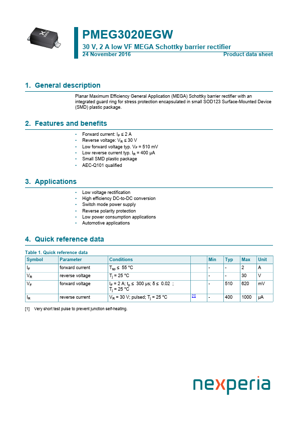 PMEG3020EGW