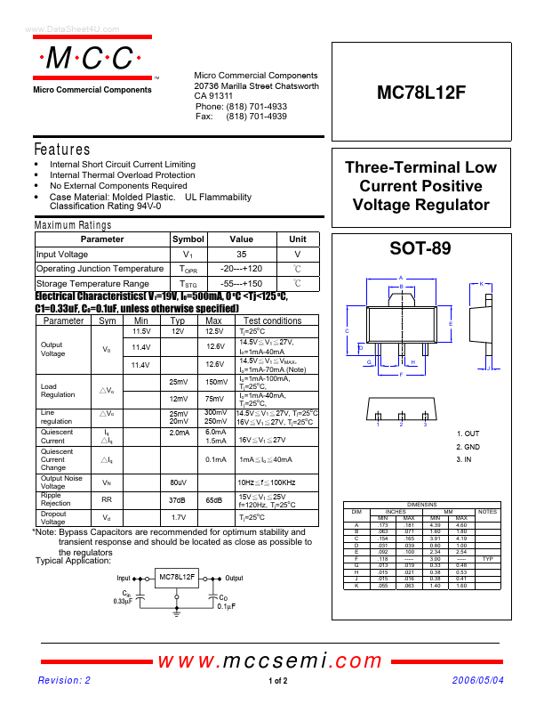 MC78L12F