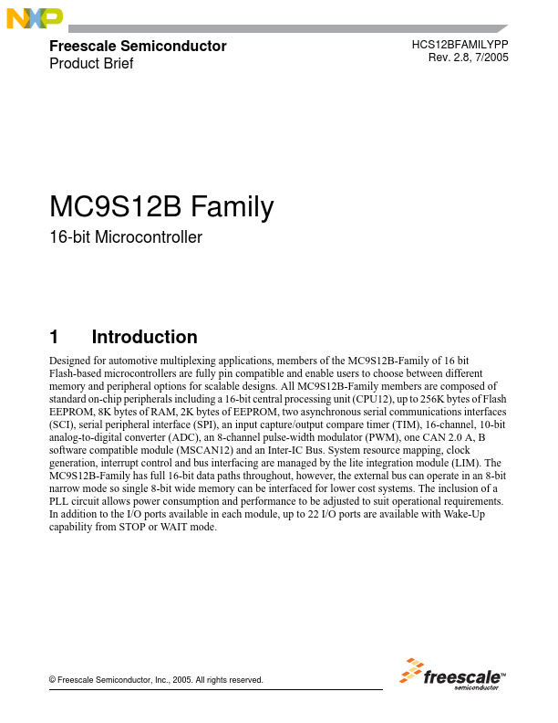 MC9S12B