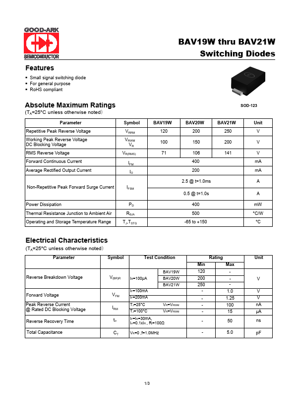 BAV20W