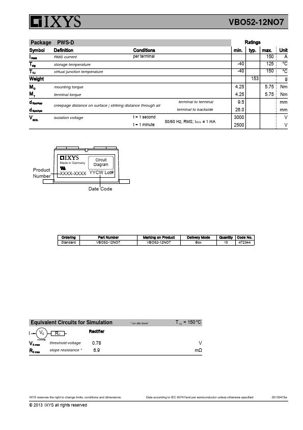 VBO52-12NO7