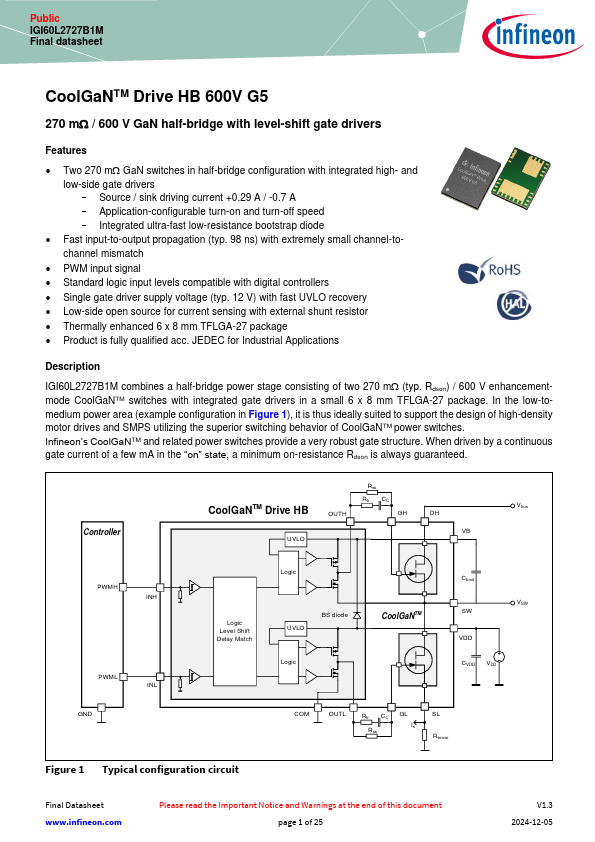 IGI60L2727B1M Datasheet Preview