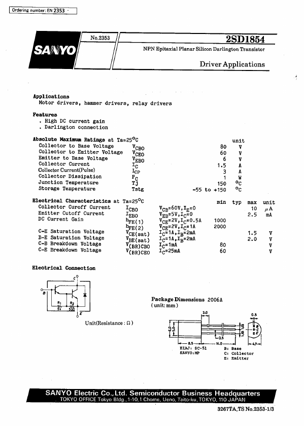 2SD1854