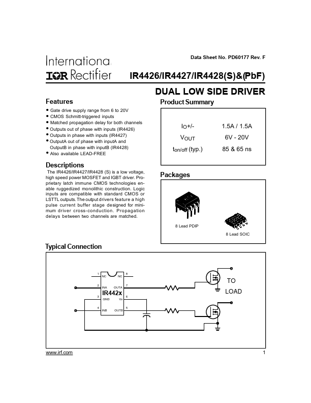 IR4427PBF