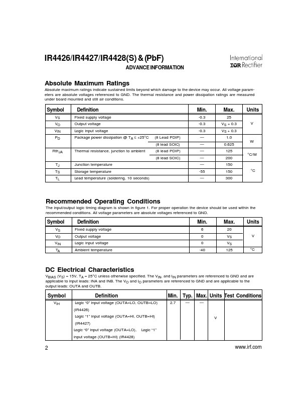 IR4427PBF