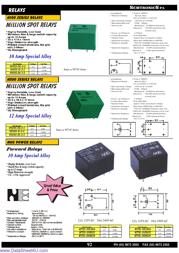 NT72C-S10DC24