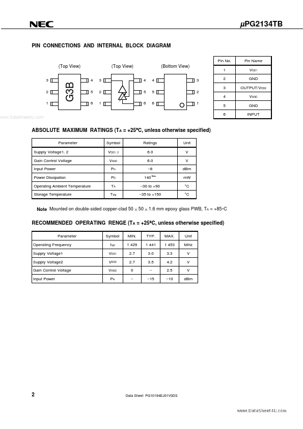 UPG2134TB