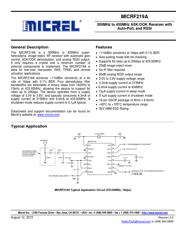 MICRF219A