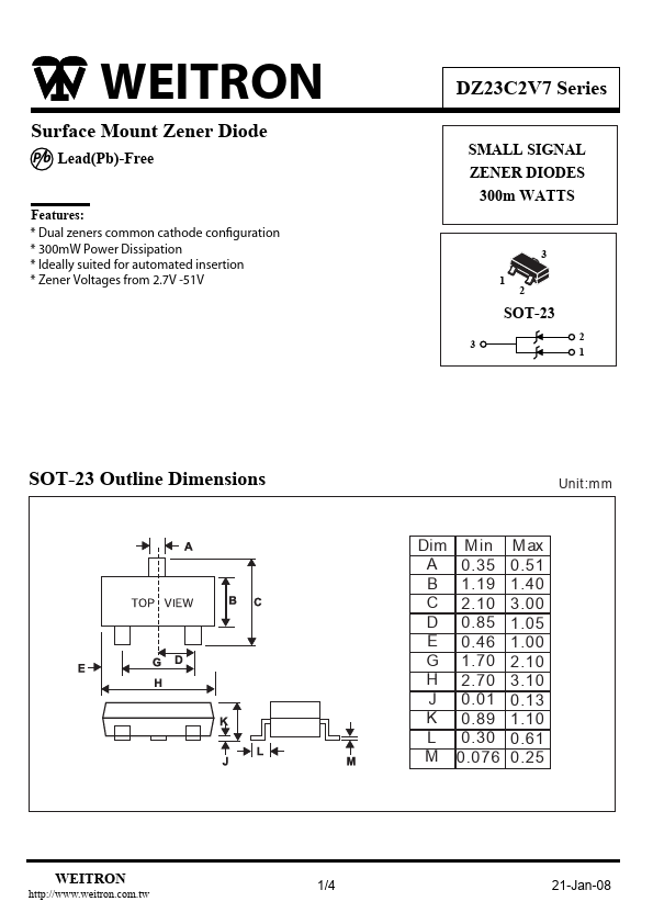 DZ23C3V0