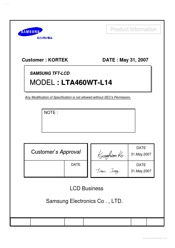 LTA460WT-L14