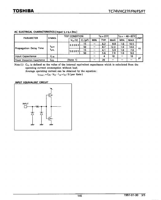 TC74VHC27FS