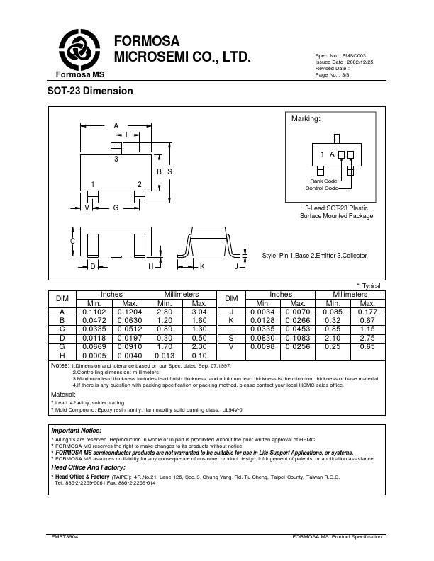 FMBT3904