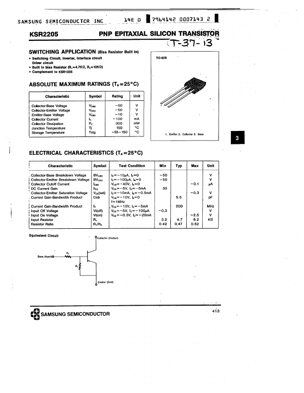 KSR2205