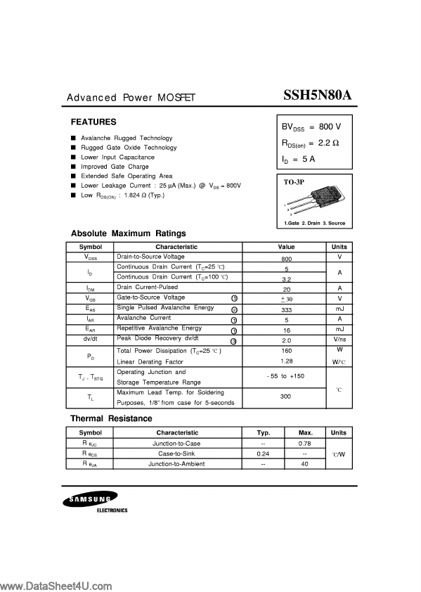 SSH5N80A