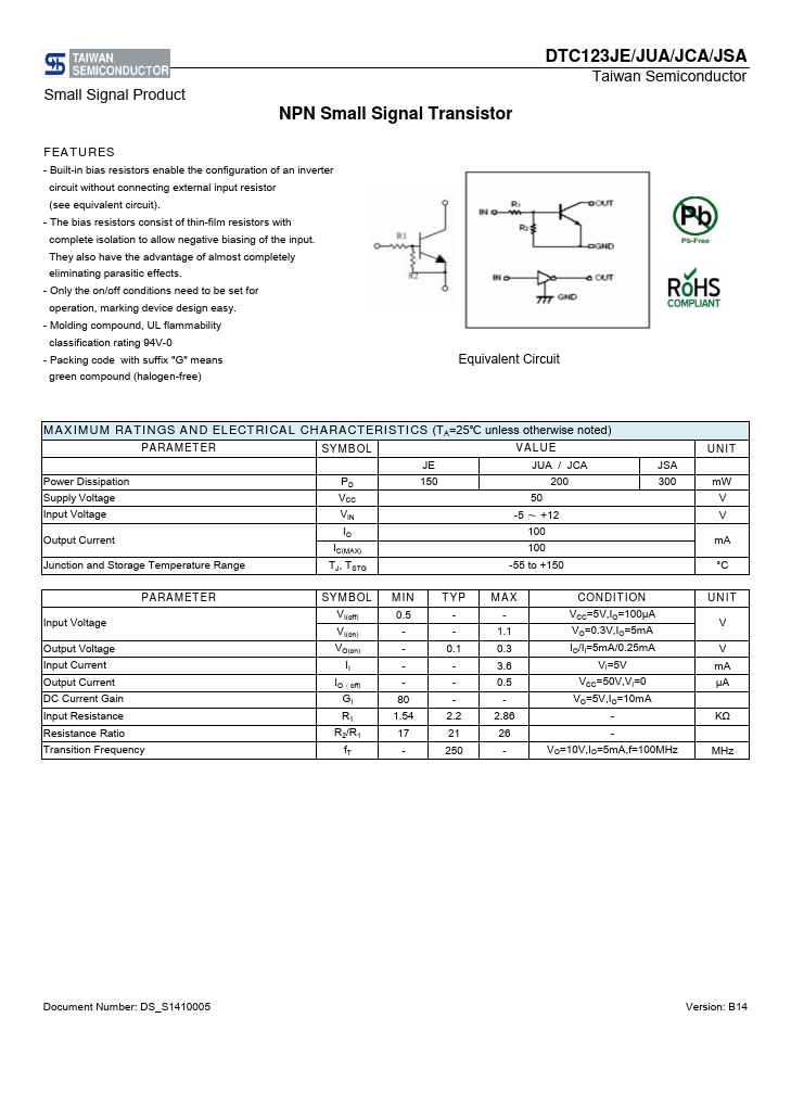 DTC123JUA