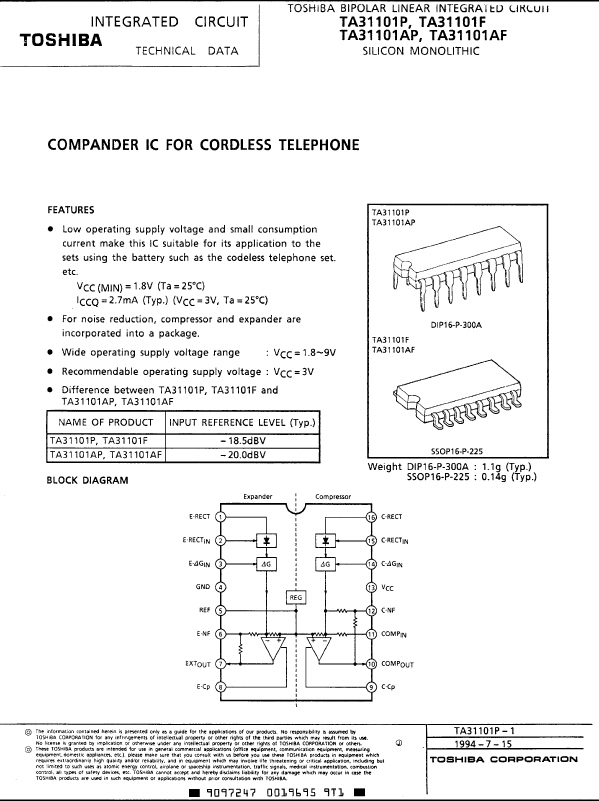 TA31101F