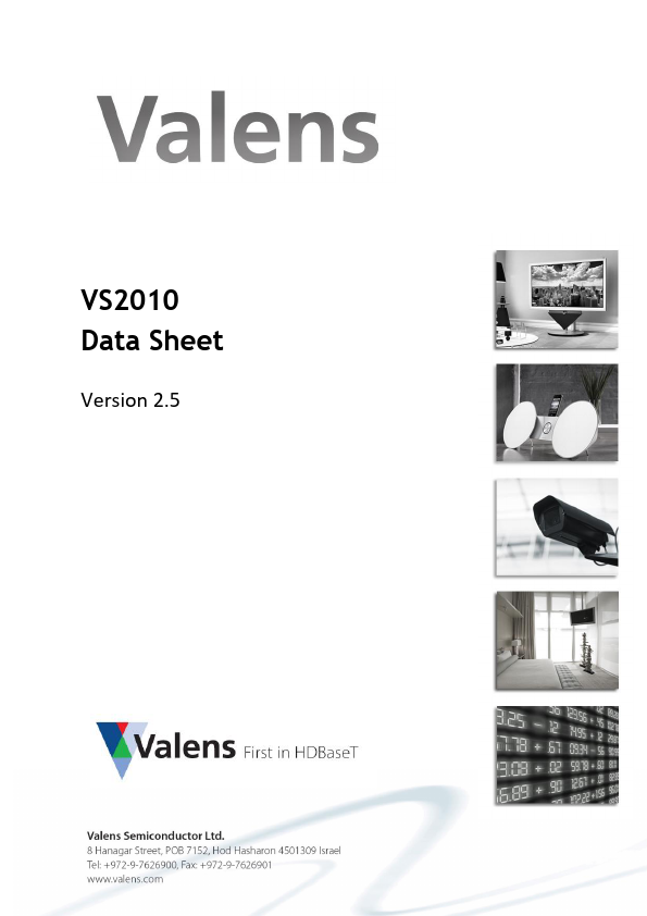 VS2010TX Datasheet Preview