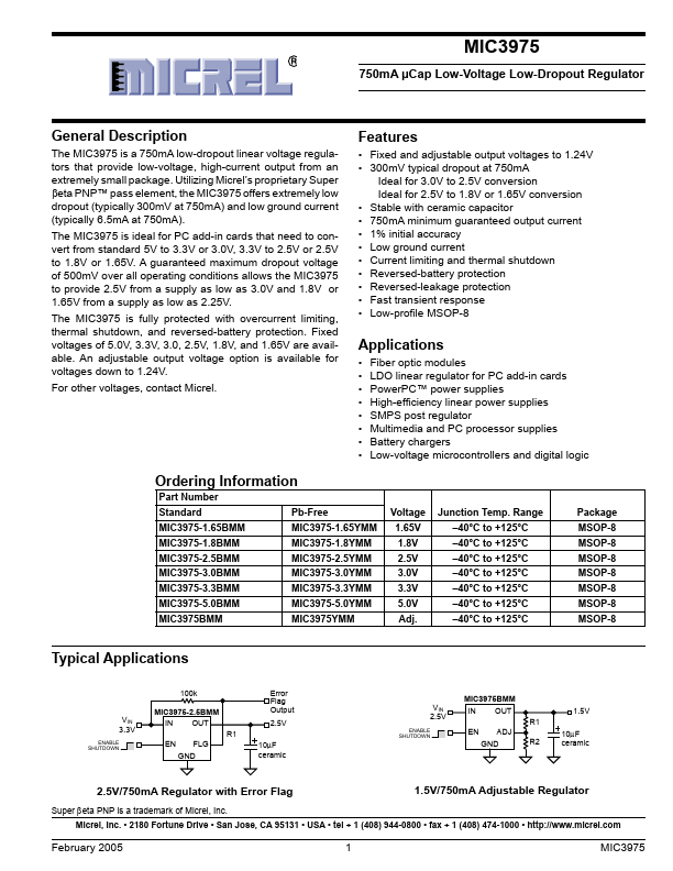 MIC3975